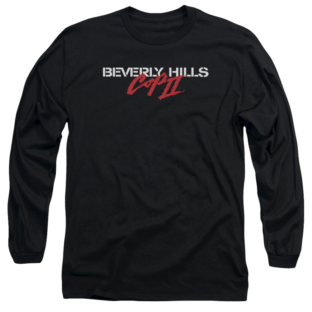 Beverly Hills Cop Logo - Men's Long Sleeve T-Shirt Men's Long Sleeve T-Shirt Beverly Hills Cop   