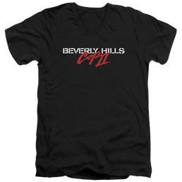 Beverly Hills Cop Logo - Men's V-Neck T-Shirt Men's V-Neck T-Shirt Beverly Hills Cop   