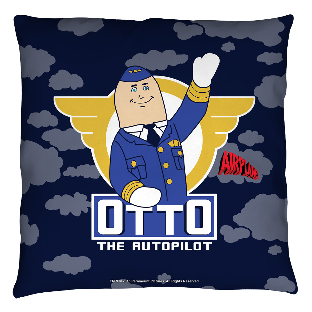 Airplane Otto Throw Pillow Throw Pillows Airplane   