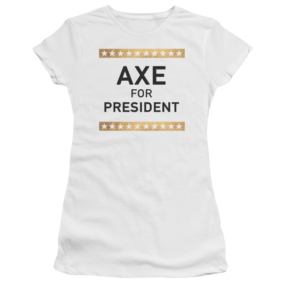 Billions Axe For President - Juniors T-Shirt Juniors T-Shirt Billions   