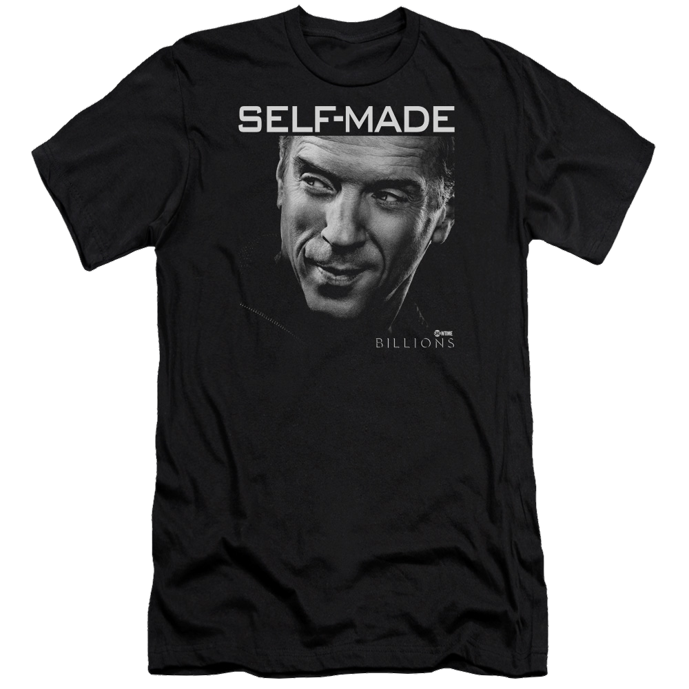 Billions Self Made - Men's Premium Slim Fit T-Shirt Men's Premium Slim Fit T-Shirt Billions   