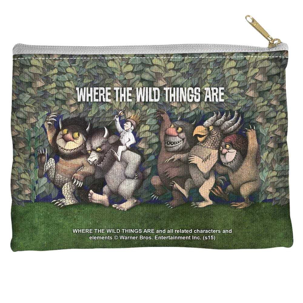Where The Wild Things Are Wild Rumpus Dance - Straight Bottom Accessory Pouch Straight Bottom Accessory Pouches Where The Wild Things Are   