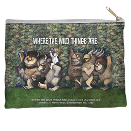 Where The Wild Things Are Wild Rumpus Dance - Straight Bottom Accessory Pouch Straight Bottom Accessory Pouches Where The Wild Things Are   
