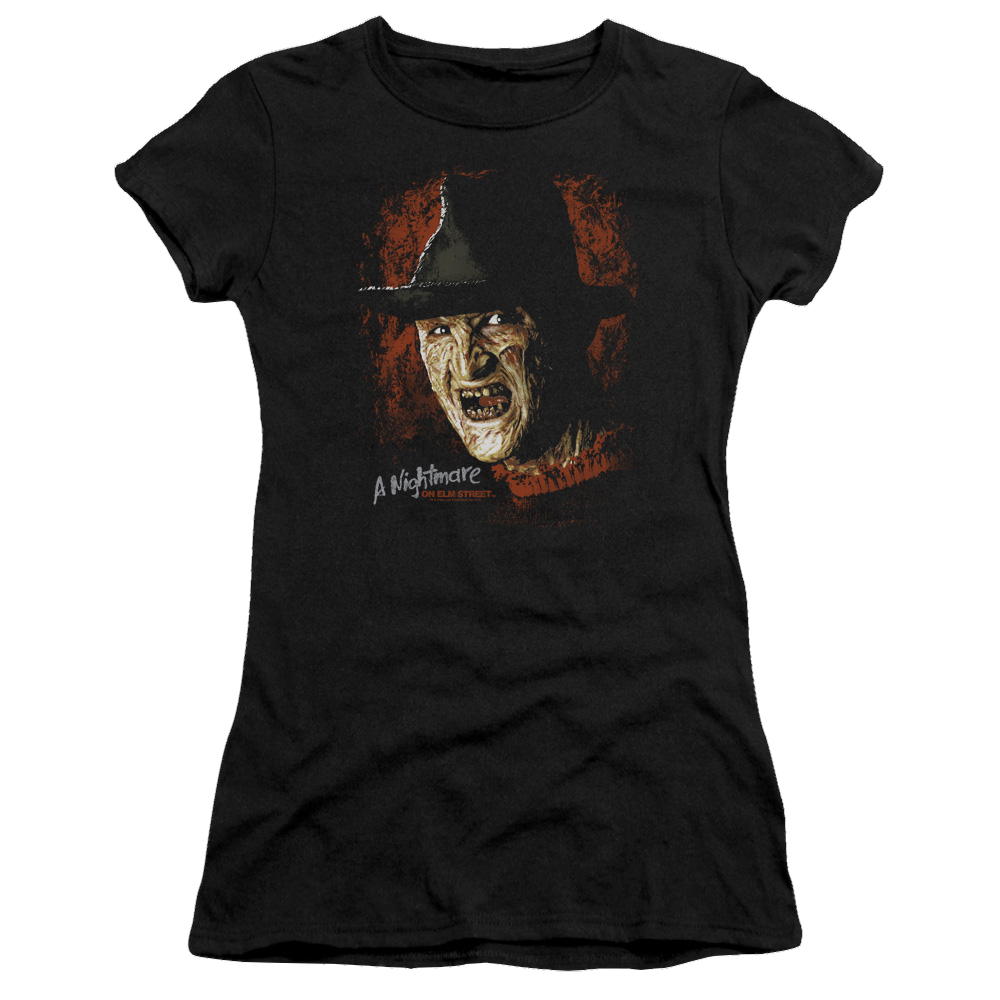 A Nightmare on Elm Street Worst Nightmare - Juniors T-Shirt Juniors T-Shirt A Nightmare on Elm Street   