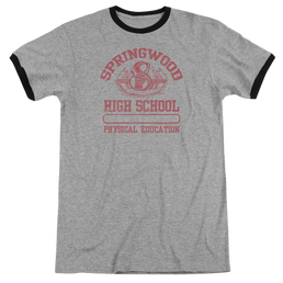 A Nightmare on Elm Street Springwood High - Men's Ringer T-Shirt Men's Ringer T-Shirt A Nightmare on Elm Street   