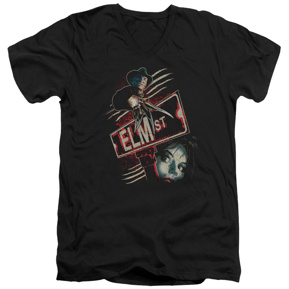 A Nightmare on Elm Street Elm St - Men's V-Neck T-Shirt Men's V-Neck T-Shirt A Nightmare on Elm Street   